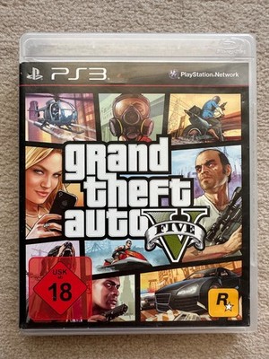 PS3 Sony PlayStation 3   GTA 5  Five- ''Grand Theft Auto Five ''GTA V