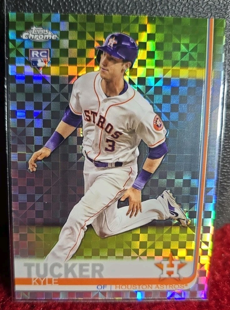 2019 Topps Chrome - Kyle Tucker #39 X-fractor (RC)
