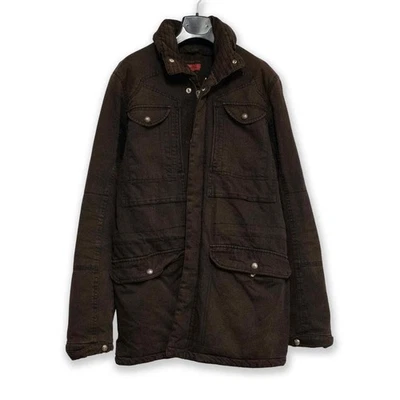 Veste Levi's Marron D'Hiver Avec Zip - Taille S Homme - Photo 1/4