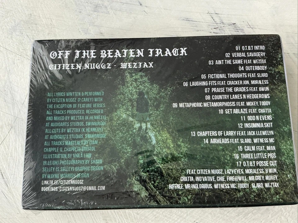 Citizen Nuggets - Wezjax Cassette Album Off The Beaten Track Sealed New 1 Of 50 - Image 4 of 4