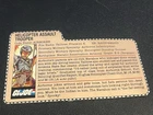 gi joe lot File Card 1983 Airborne Great Condition Clean Card