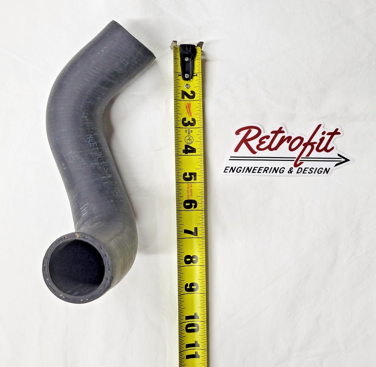 LS Swap Lower Radiator Hose 1962-1967 Chevy II Nova 1-1/2