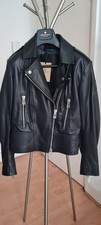 Belstaff Women's Leather Biker Jacket - Black - Size S
