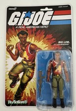 Super7 Reaction  GI Joe Big Lob Action Figure  O-Ring Style