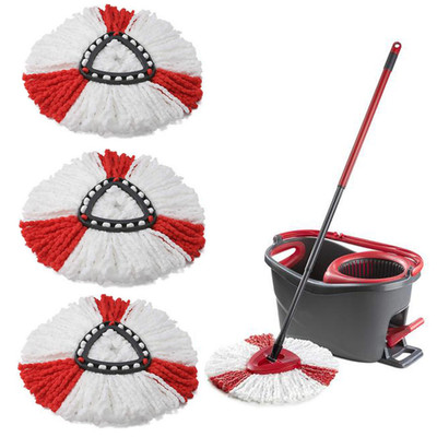 Wischbezug Clean Moppkopf Ersatzkopf für Vileda Turbo Wischmop Easy Wring BE