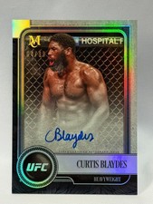 2019 Topps UFC Museum Collection Curtis Blaydes Auto 04/99