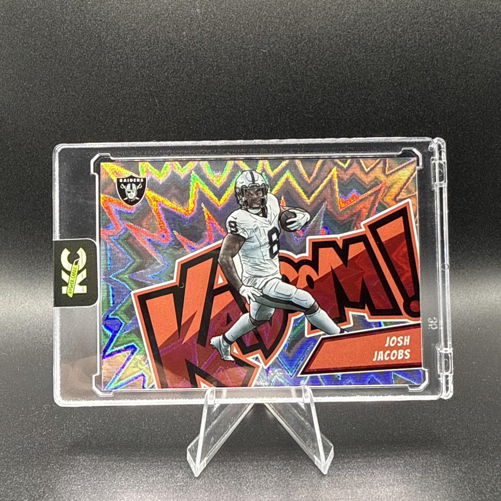 2023 Panini Absolute - Kaboom! Horizontal Josh Jacobs #10