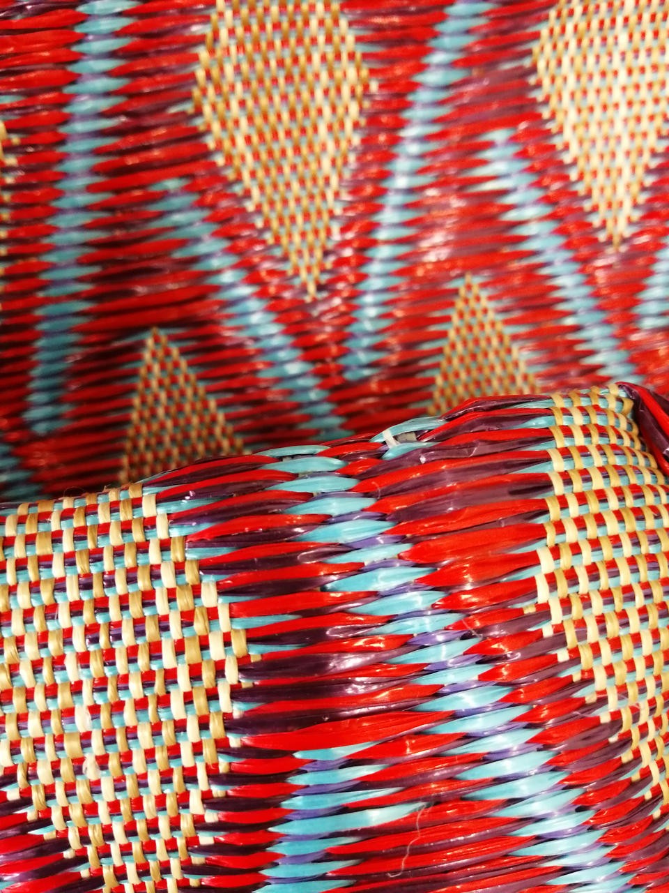 Allover Pattern Straw Bag Model MIX CONTROL FREAK - image 10