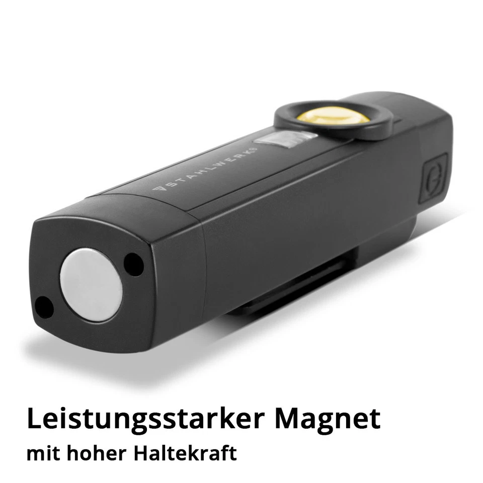 STAHLWERK LED Arbeitsleuchte 5 W Taschenlampe Werkstattlampe 4 Modi UV Akku USB - Bild 3 von 4