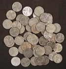 Roll of 50 - 1943 Lincoln Steel Wheat Cents - VF-AU Conditions-Nice Appearances