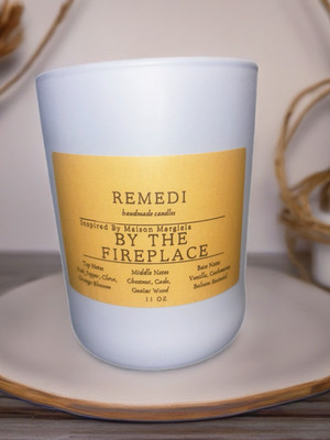 Fireplace Candle 11 oz (inspired by the fragrance)dupe