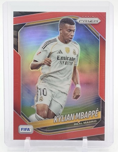 KYLIAN MBAPPE 2025-26 PANINI PRIZM FIFA #181 RED #/149 REAL MADRID FRANCE