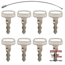 8PCS Ignition Keys Replacement for JU2-H2511-00 8000 Compatible with Yamaha