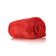 The Rag Company - 1500 - Heavy Duty Car Drying Towel; 30in x 30in, Red