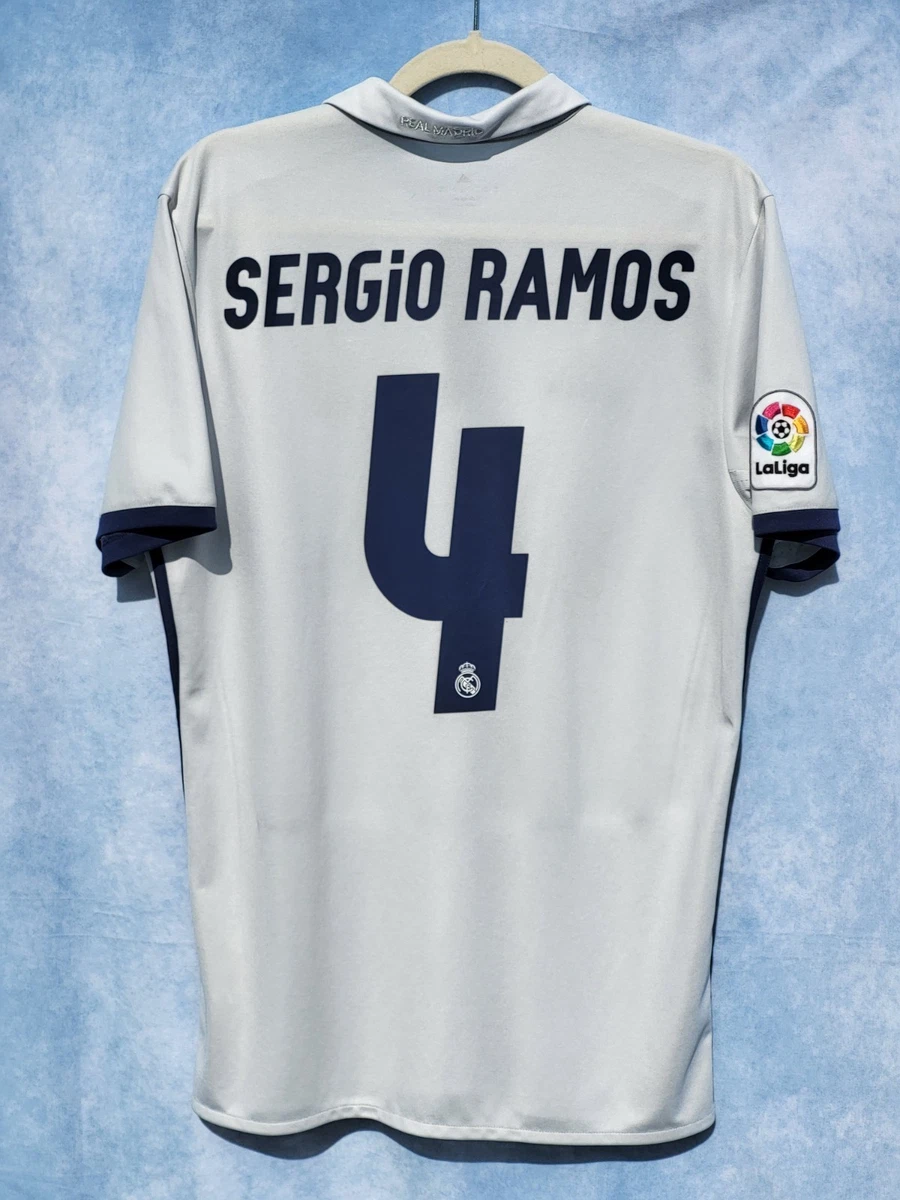 Maillot Real Madrid Third 2016/17 – Sergio Ramos #4 – Taille S – Excellent état