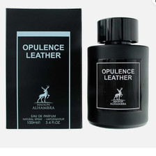 Opulence Leather Eau de Parfum 100ml Spray for Him by Maison Alhambra