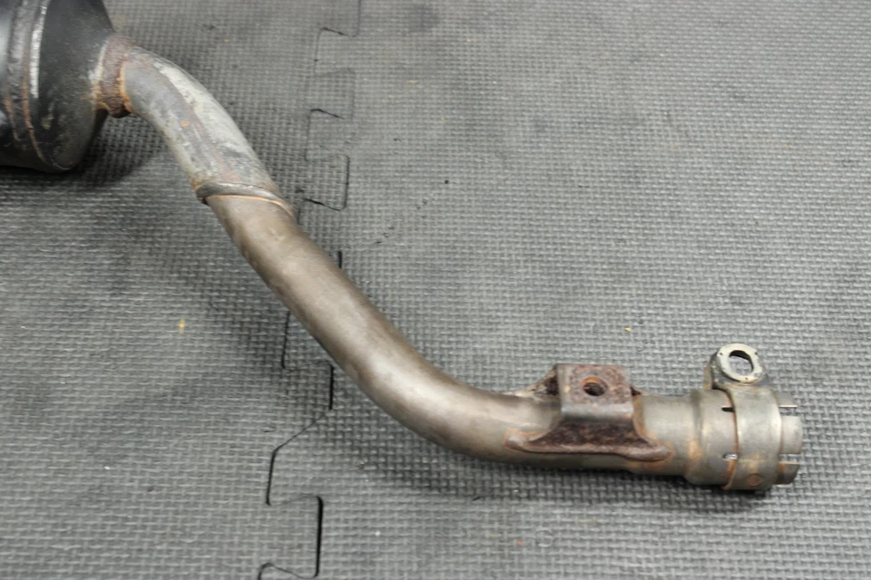 Kawasaki 03-06 KLX125 KLX125L 2005 OEM SILENCIADOR ESCAPE TUBO DESLIZABLE Foto 3 de 4