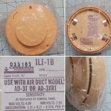 Cerberus Pyrotronics ILI-1B Smoke Duct Detector Head AD-3I AD-3XRI Rare NOS