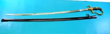 WWII German Officers Sword Dress Saber + Scabbard Carl Eickhorn Solingen TR428