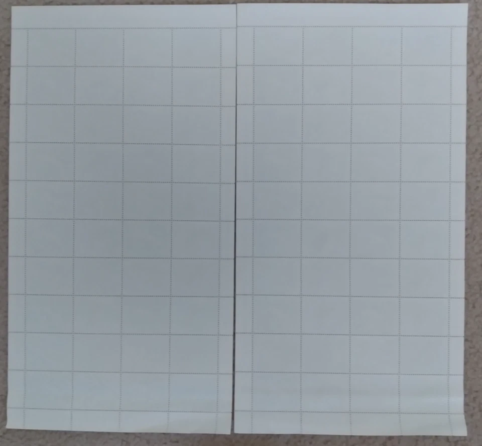 RUSSIA MARINE LIFE Stamps Sheet1990 You get both sheets Some Damage at bottom. - Image 4 of 4