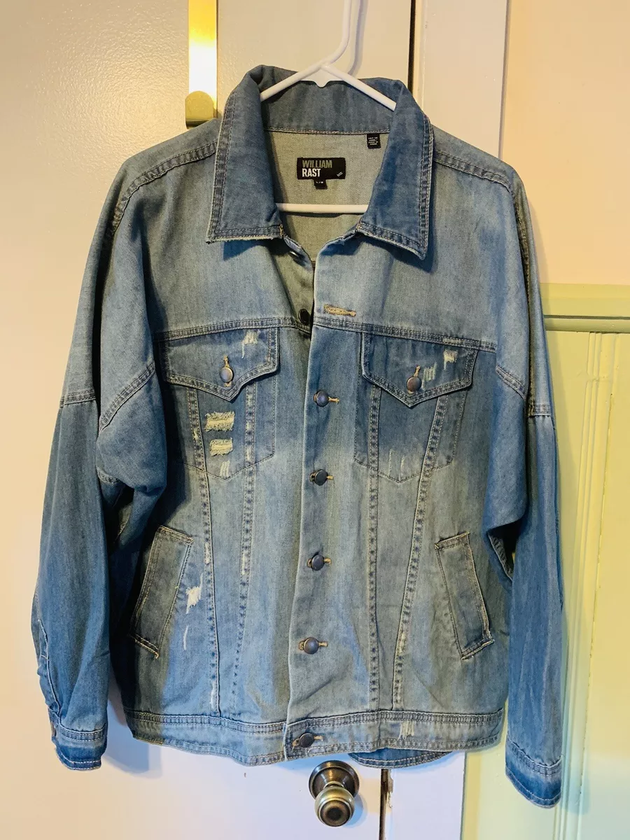William Rast Jean Jacket Founded By Justin Timberlake Size L