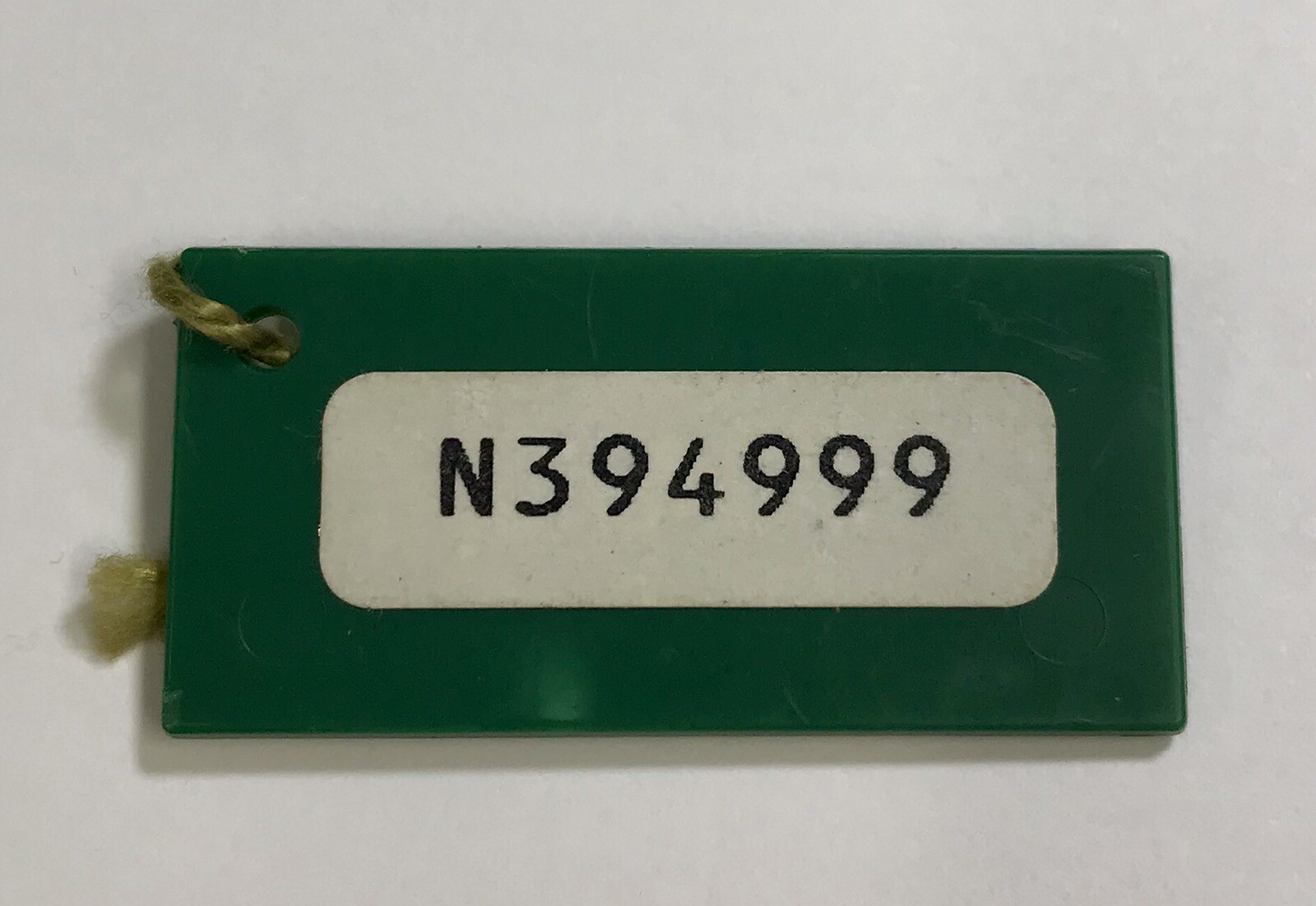 1991 Rolex Green Tag Hangtag N394999 Submariner GMT Explorer Datejust Swimpruf