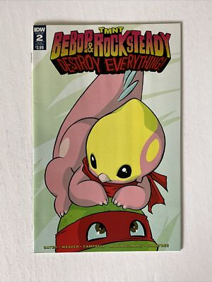 #ad TMNT: Bebop amp; Rocksteady Destroy Everything #2 2016 9.4 IDW Campbell Variant $15.00