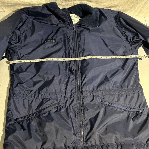 Women’s Columbia Double Whammy large 2 In 1 Can Wear Separately Navy Blue purple - Picture 3 of 20