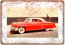 Vintage 1954 Mercury Monterey Coupe Auto Ad Reproduction Metal Sign A11668