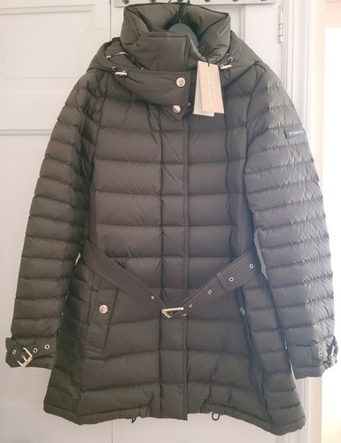Burberry Womens Hooded Parka Quilted 