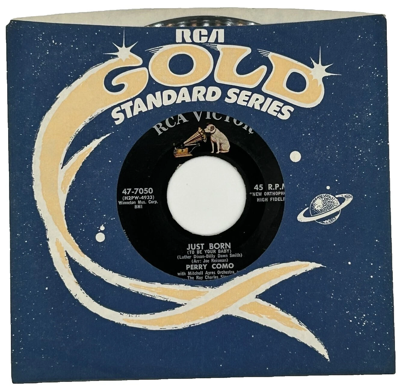 Perry Como Pop 45 RPM Speed Vinyl Records