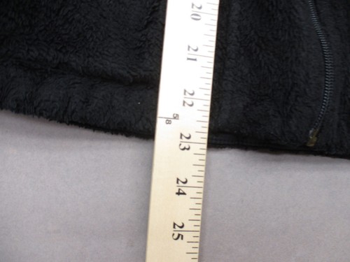 The North Face Size S Womens BLK Full Zip Stand Collar Pocket Hi-Pile Jacket 357 - Bild 8 von 12