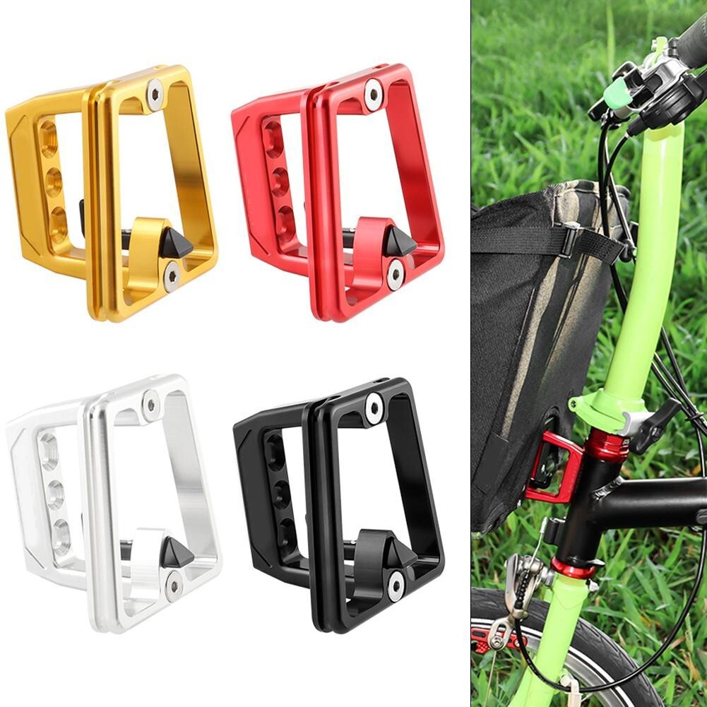 For Brompton Bike Front Carrier Block Bicycle Frame Adapter Front