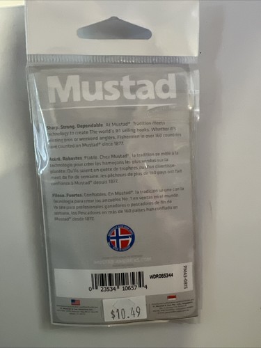 MUSTAD BIG GAME HOOKS - REF 7731-DT TAGLIA 10/0 & 11/0 & 12/0 - 29 CONFEZIONI - Foto 2 di 6