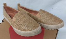 Ladies Heavenly Feet Dahlia Tan Vegan Lightweight Slip On Comfort Casual Shoes