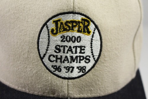 Cappello Jasper Wildcats Baseball State Champs 2000 beige blu 1996 1997 1998 - Foto 2 di 6