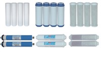 Ersatzfilterset Osmose 4 Jahre + Nachfilter + 50 Gpd + 2-Phasen-Mineralfilter