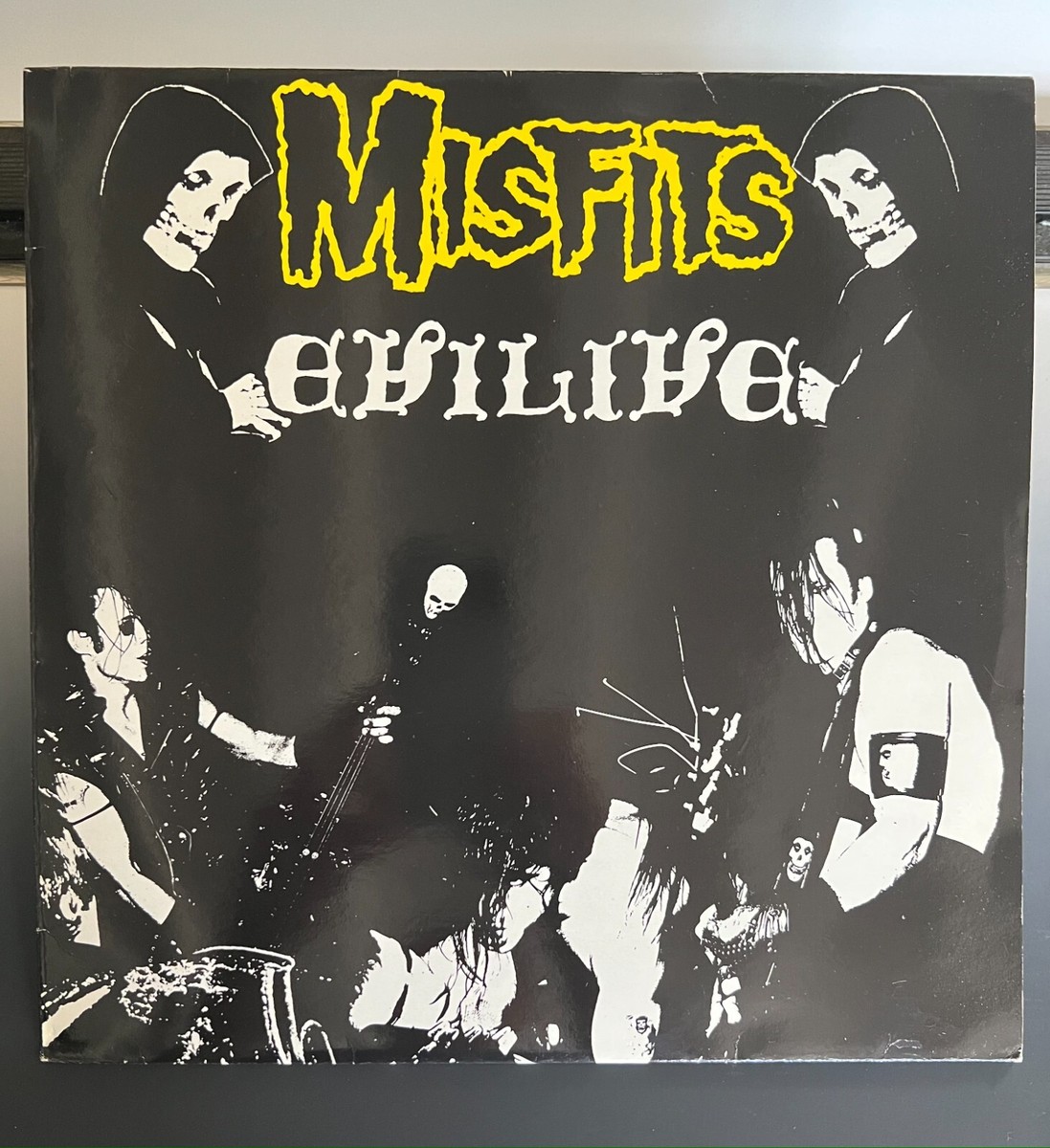 Misfits EVILIVE Vinyl 1984 Aggressive Rock Produktionen AG 0023
