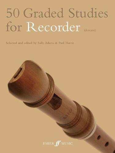 50 Graded Studies for Recorder, Paperback by Adams, Sally (EDT); Harris, Paul...