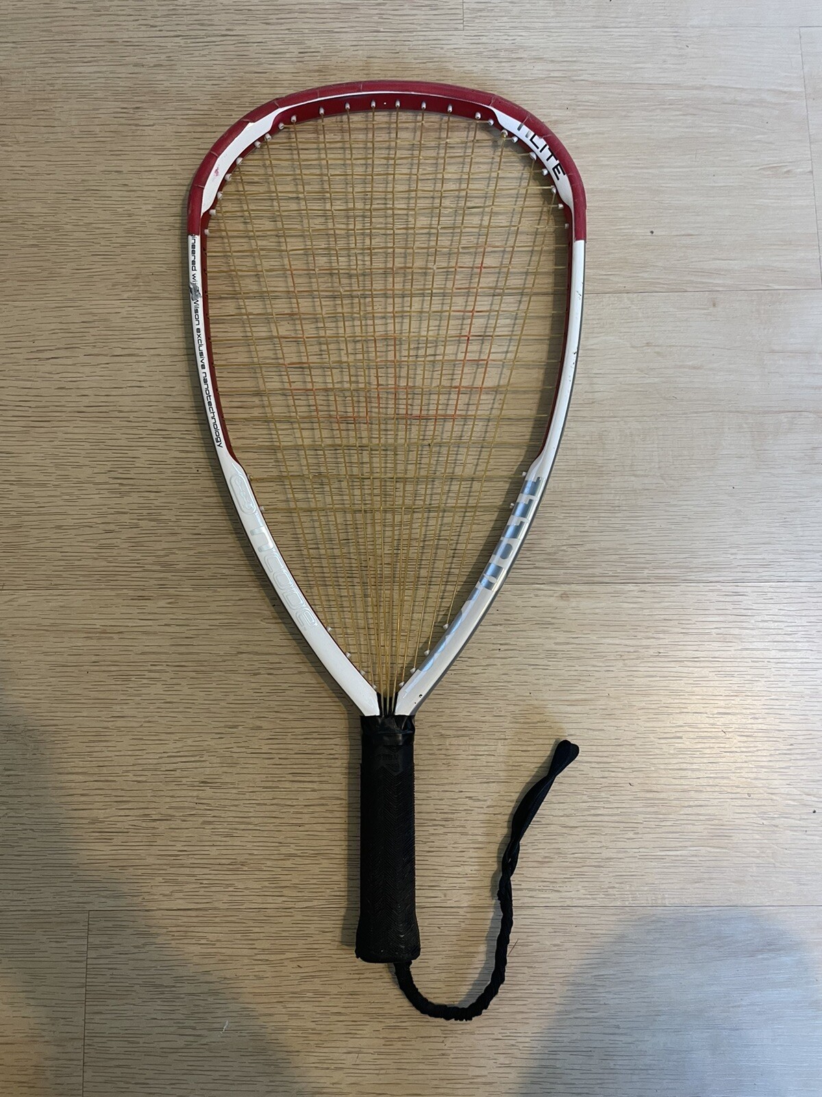 Racquetball Set Wilson NCode NLite Head MXFire Gearbox Ektelon Bag