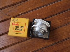 Kodak Cine Lens Adapter Type C With Original Box, US DUTIES INCLUDED