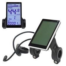 E-Bike Electric Scooter Speed Meter LCD Screen Display M5 5PIN 24/36/48/60V USA