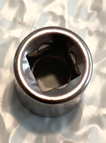 CRAFTSMAN TOOLS USA G1 44304, 3/8" DRIVE, 13MM. SOCKET, SHALLOW, 12 POINT. - Bild 8 von 8