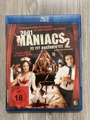 Blu Ray 2001 Maniacs 2 Es Ist Angerichtet FSK 18 