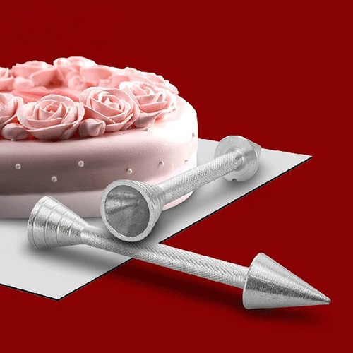 Roses Flower Holder Decoration Pastry Sticks Baking Cone Piping Cake Cream T&A2 - Picture 3 of 7
