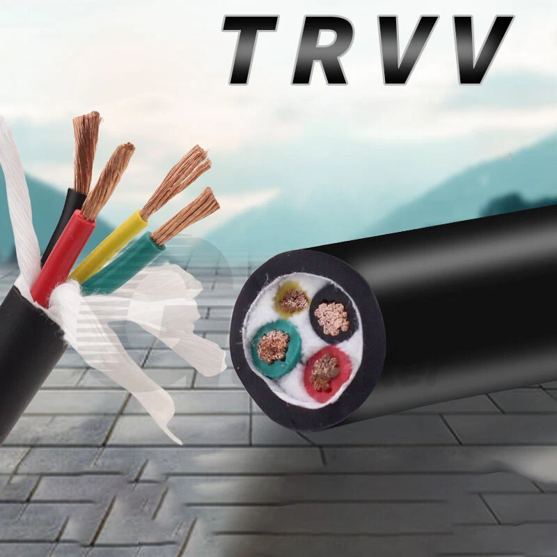 2/3/4/5 Core Electrical Flexible PVC Cable TRVV Cable 0.2/0.3/0.5/0.75/1/1.5mm² - Image 2 of 4