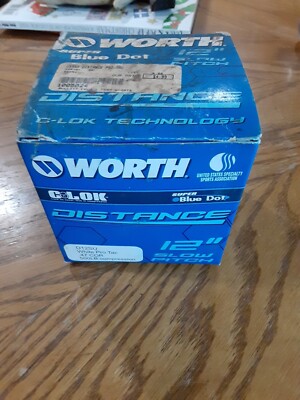 Vintage NEW IN BOX Worth Slowpitch Super Blue Dot .47 Core Softball Distance
