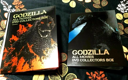 Godzilla All Movies DVD Collector's Box Special Edition Brochure ONLY Holder