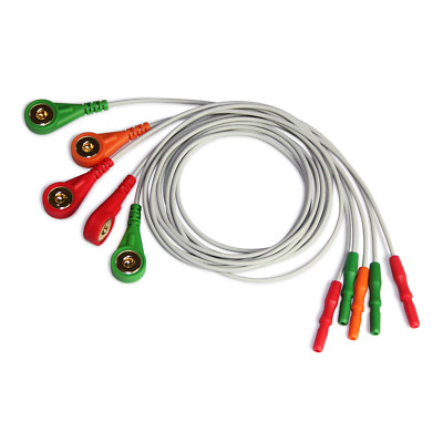 CONTEC ECG Cable 5 leads ECG/EKG Holter Cable for TLC9803 Dyniaic ECG holter