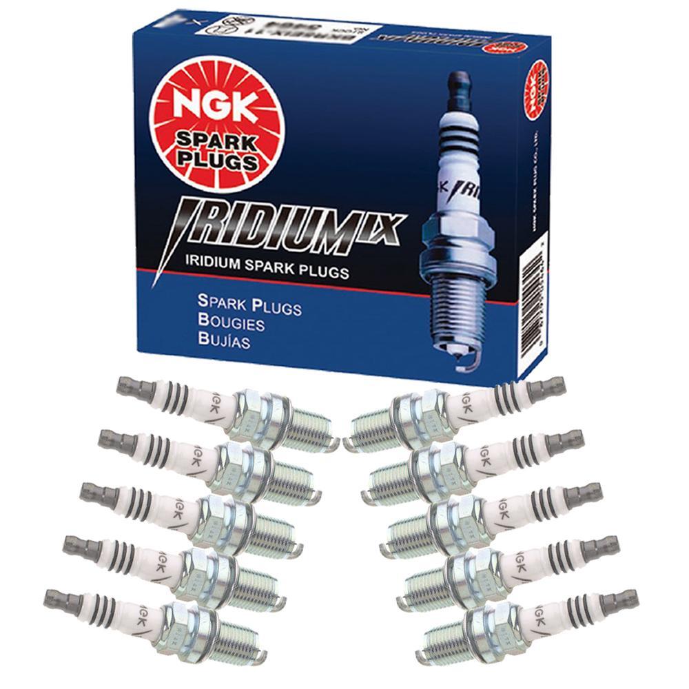NGK Spark Plug Set 10 Pieces Iridium IX Gap 0.032